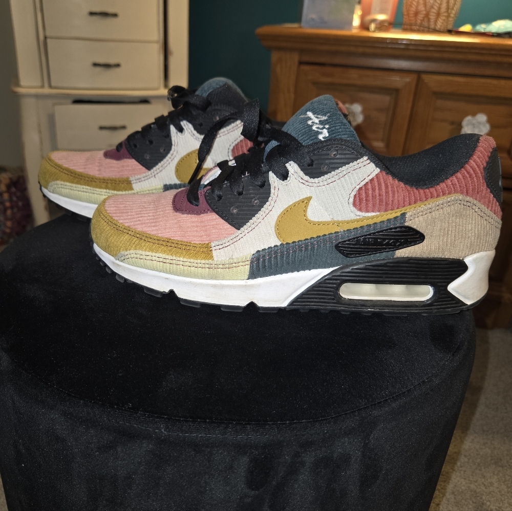 Multicolor Corduroy Nike Air